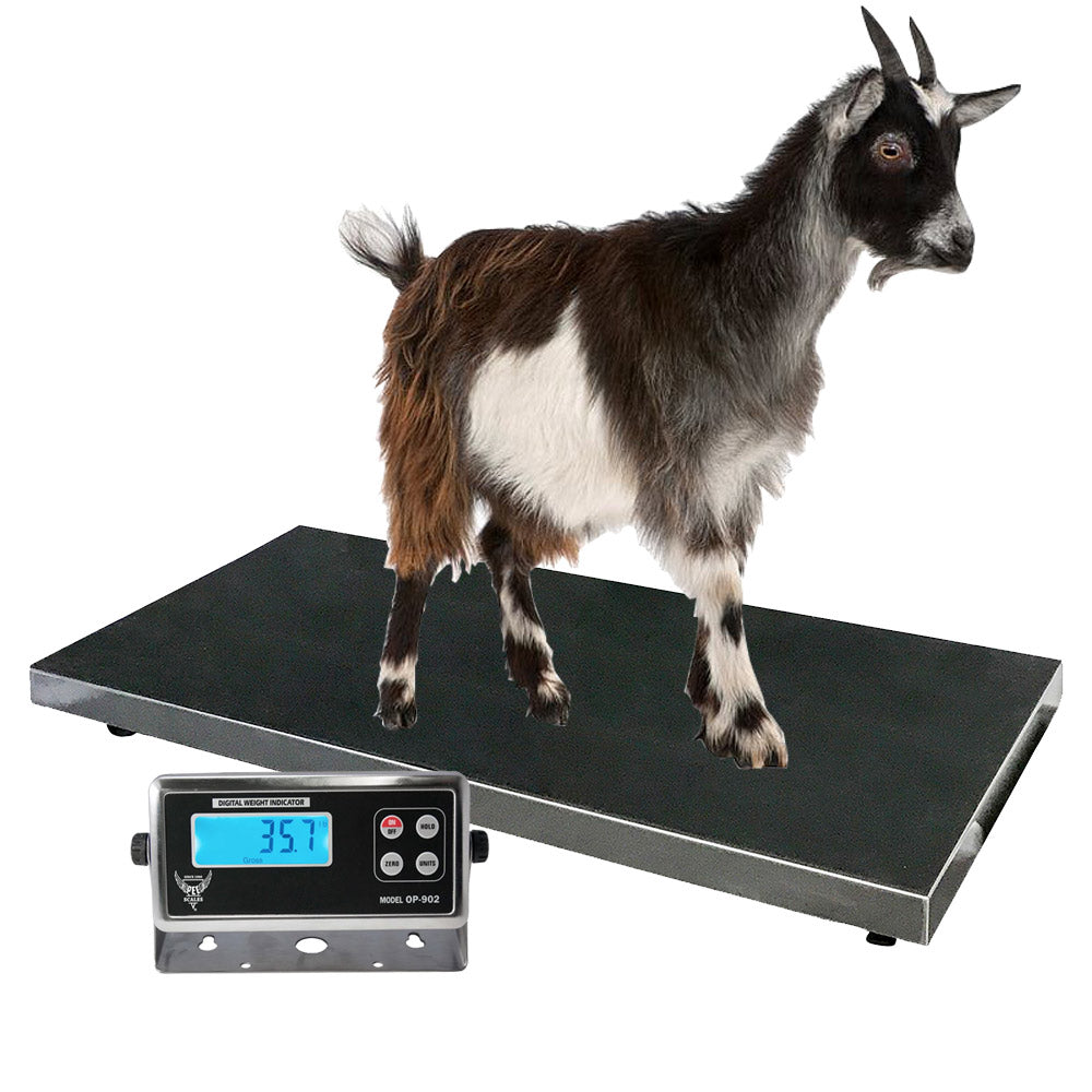 PEC Scales 700lbs Vet Animal Scale/Farm Livestock Scale, 42″ x 20″ for
