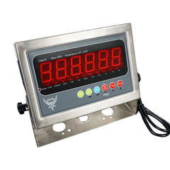 Gravity SWB6 High Precision NTEP Digital Weighing Indicator - Scale Display With Backlit Screen & Rechargeable Battery