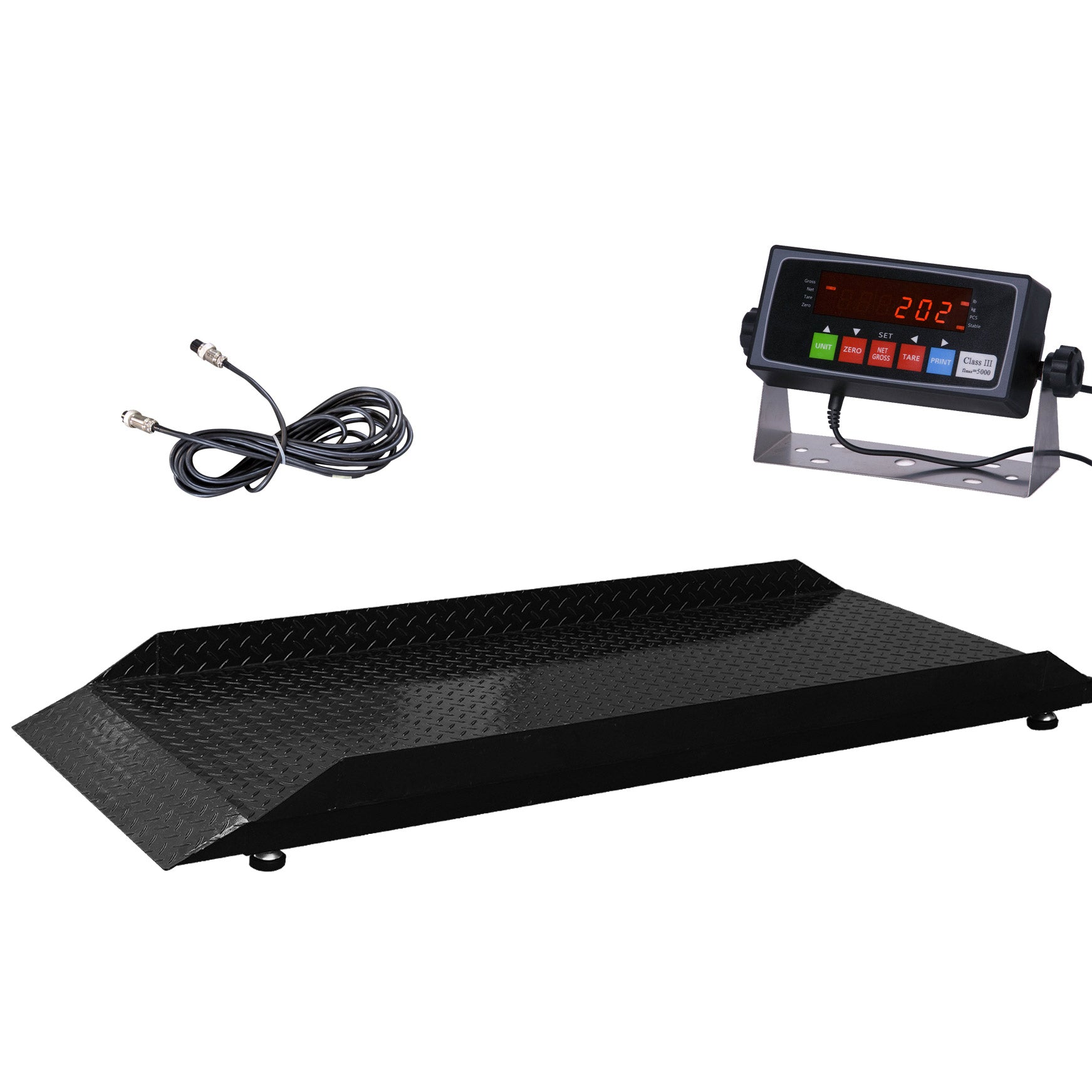PEC Scales Large Animal Scale/Farm Livestock Scales, Capacity 4000 x 1 lb for Cows, Horses, Goats, Cattle