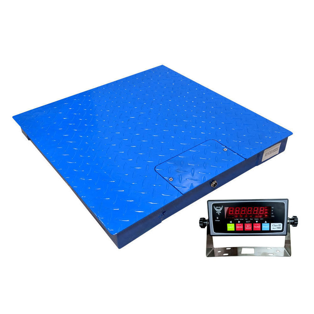 PEC-FS Series Professional Grade Steel Floor Scale | Heavy-Duty Pallet Scale for Industrial Area